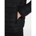 thumbnail image 5 of Ozark Trail Men's and Big Men's Mid-Weight Puffer Jacket, Black Soot, Sizes S-3XL, 5 of 6