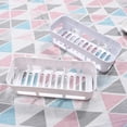 thumbnail image 2 of 2Pcs Non Perforating Adhesive Paste Bathroom Shelving Storage Rack Hooks for Kitchen White, 2 of 4
