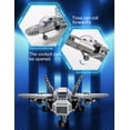 thumbnail image 4 of Set de bloques de construcción SEMKY Military Series F-22 Raptor 626 piezas, 4 of 6
