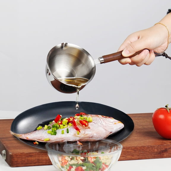 FENGGUIQU Stainless Steel Small Pot for Boiling Water, , 1 Piece, Kitchen Cookware