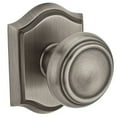 thumbnail image 3 of Baldwin Reserve FDTRATAR003 Full Dummy Traditional Knob and Arch Rose Lifetime Brass Finish, 3 of 6