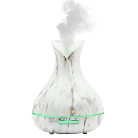 White Marble Ultrasonic Aroma Diffuser (300 mL)