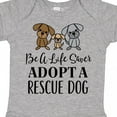 thumbnail image 4 of Inktastic Adopt a Rescue Dog Pet Boys or Girls Baby Bodysuit, 4 of 5