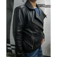 thumbnail image 4 of Noora Women's Lambskin Black Leather Jacket, Biker Motorcycle Leather Jacket, Western Party Wear Leather Jacket, 4 of 12
