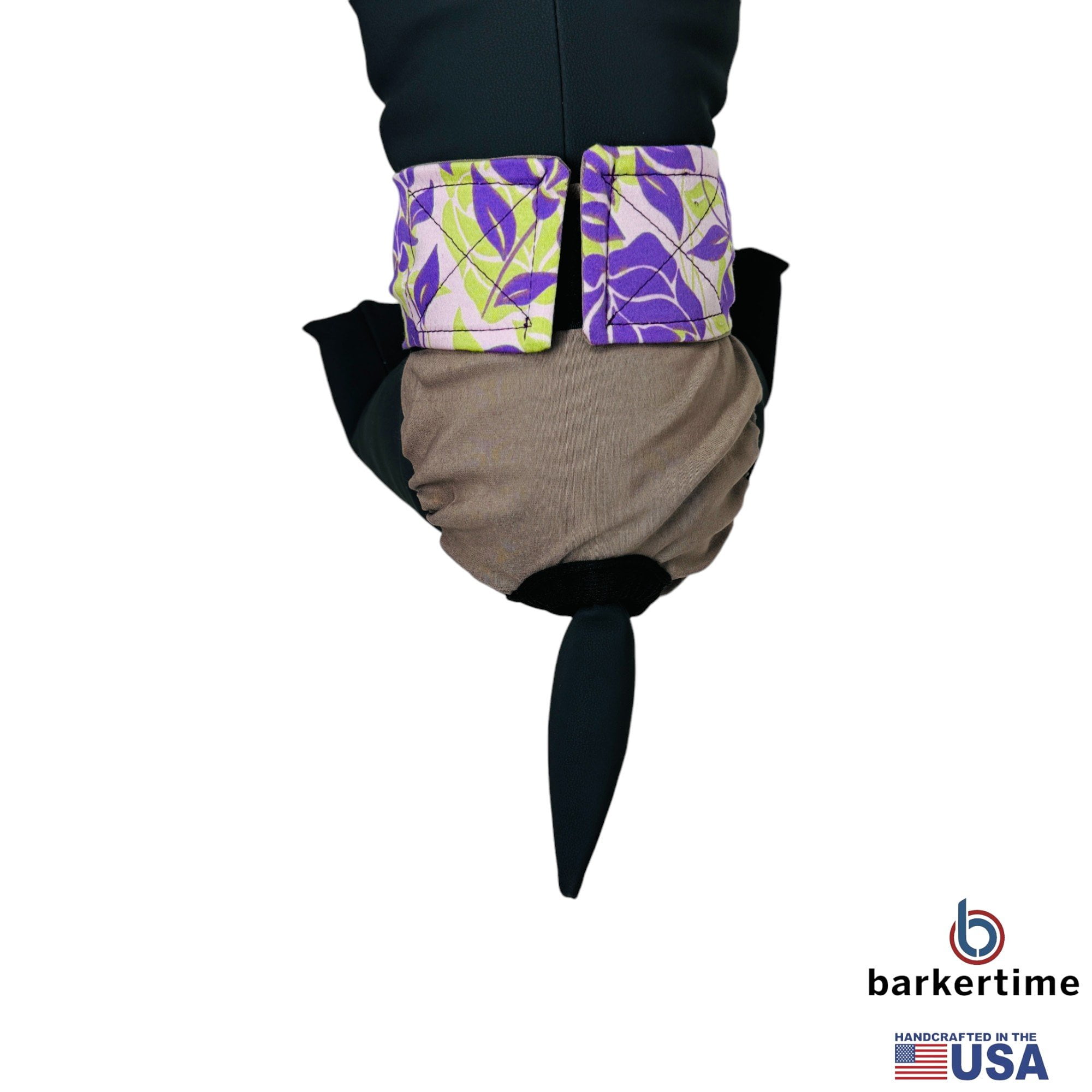 Barkertime Lavender Leaf Symphony Dog Diaper