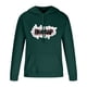 thumbnail image 3 of Sudadera con capucha para hombre, informal, con estampado navideño, de manga larga, tipo blusa, 3 of 4