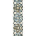 thumbnail image 2 of Safavieh  Handmade Suzani Jaromira Boho Tribal Wool Rug 2'3" x 8' Runner 8' Runner Runner, Indoor Living Room, 2 of 7