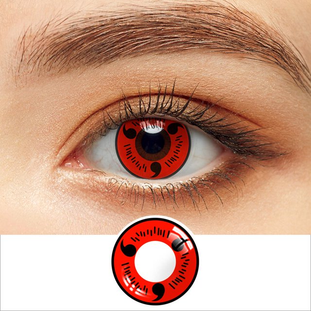 lentillas cosplay lentillas de color para ojos halloween anime accessories nezuko lentillas de color para ojos halloween