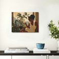 thumbnail image 5 of SUMAAFU Indoor Plants Canvas Print Wall Art Ready To Hang Home Decor 20x16in, 5 of 6