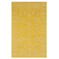 thumbnail image 5 of Hand-Tufted Wool Yellow Traditional Oriental Overdyed Rug, Made in India, 5 of 5