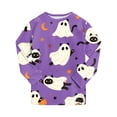 thumbnail image 6 of Xyant Halloween Boys Pajamas Ghost Cat Pjs Set Long Sleeve Kids Soft Cotton 2 Piece Sleepwear Toddler Boy Pajamas,Size 8-9 Years, 6 of 9