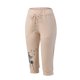 thumbnail image 3 of Pantalones deportivos Gibobby con cinturón elástico bolsillos estampados sólidos informales para mujer M, 3 of 5