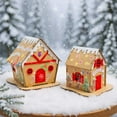thumbnail image 3 of Christmas Gingerbread House DIY Craft Kit - 2 Pack Party Decor, 3 of 7
