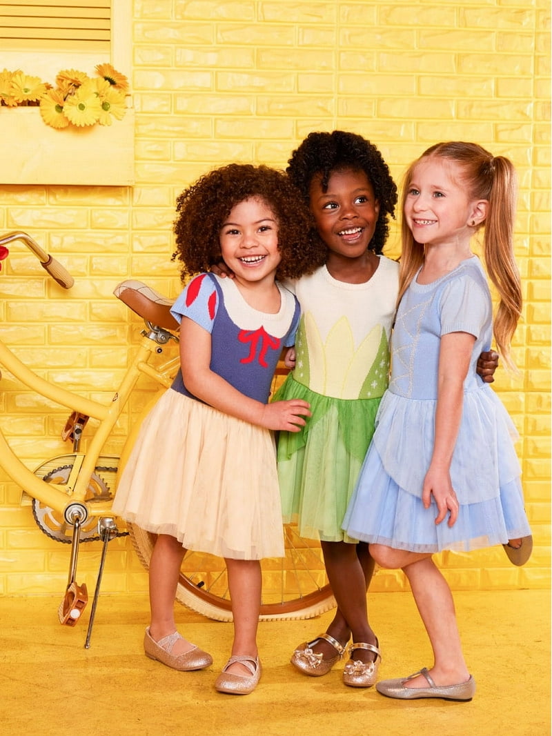 princess tiana dress walmart Disney Toddler Girls Princess Tiana Cosplay Dress, Sizes 12M-5T
