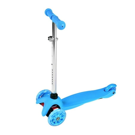 Yosoo Toddler Scooter with 3-Wheel Great for Kids & Toddlers Girls or Boys –  20.5 - 28.7in Adjustable Height w/ Wide Deck PU Flashing Wheels for Children