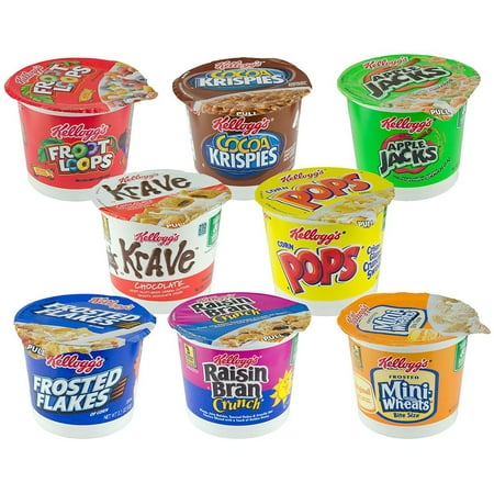Kellogg's Favorite Cereal in a Cup Assortment Pack Ready to eat - 60