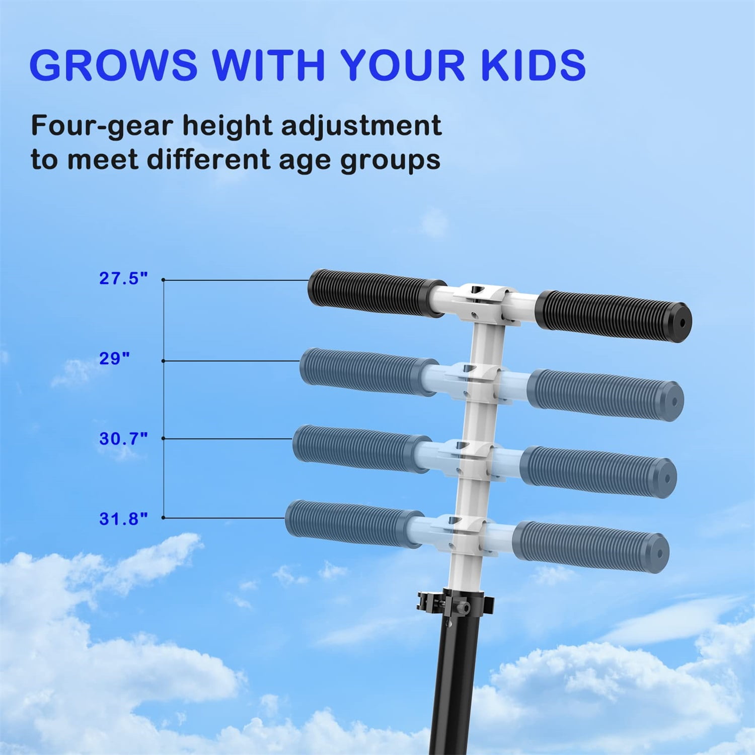 CIPACHO 34" Electric Kick Scooter for Kids Ages 6-14, Includes New Cruise Mode, 4 Adjustable Height Suitable for Boys and Girls, Black CIPACHO 34" Electric Kick Scooter for Kids Ages 6-14, Includes New Cruise Mode, 4 Adjustable Height Suitable for Boys and Girls, Black