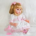 thumbnail image 3 of Muñeca Reborn ENADOLL realista de 40 cm con cabello rubio para niña, 3 of 7