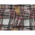 thumbnail image 4 of oneOone Viscose Jersey Fabric Swirl & Check Ikat Fabric Prints By Yard 60 Inch Wide, 4 of 5