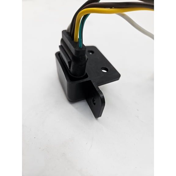 Boat RV Camper Trailer 4 Way Flat Plug Holder Wiring Flat Plug Holder Top Mount