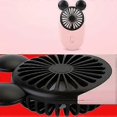 thumbnail image 3 of Cute mini fan, portable USB charging, with LED light, 3-speed adjustable speed, suitable for indoor or outdoor activities 2810Cpink, 3 of 5