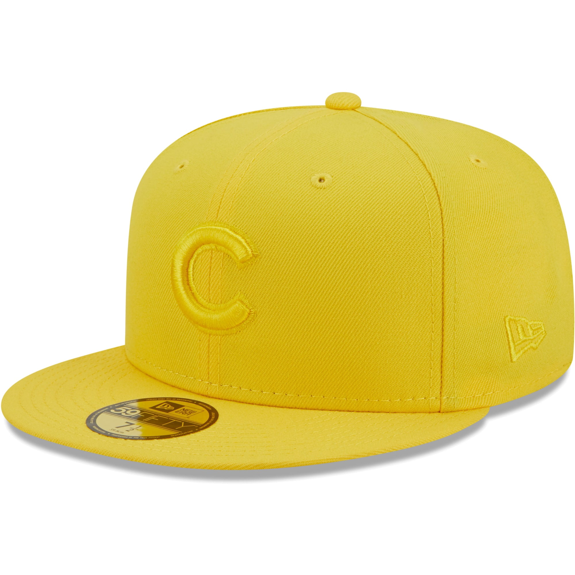 Men's New Era Tan Chicago Cubs Wheat 