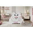 thumbnail image 5 of Miekor Cartoon Twin Size Platform Bed with Trundle, White BC2A1151, 5 of 9