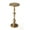 Polished Gold, variant on Butler Specialty Darien Round Bronze Aluminum Pedestal End Table