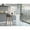 White, variant on Foldable Gray Wall Storage Table / Laundry Room / Clears Clutter