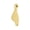 Gold, variant on Zinc Alloy Dolphin-Shaped Facial Massage Scraper for Round Face Lifting and Firming