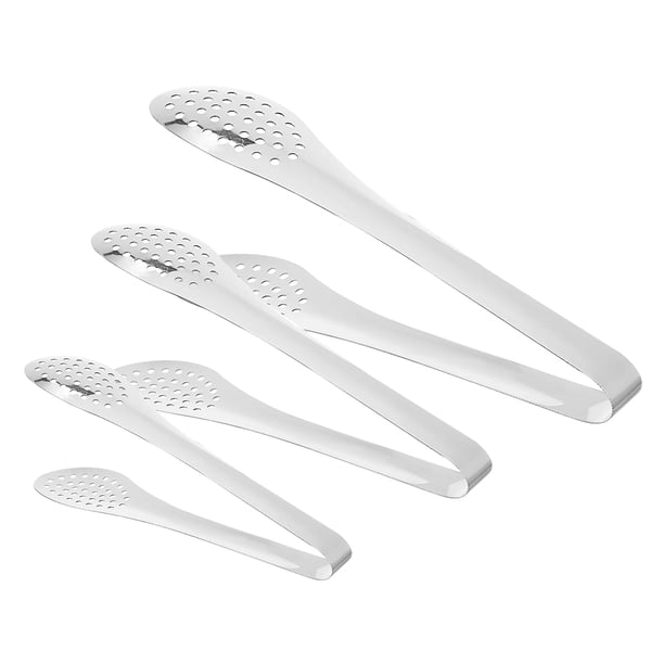 Pinzas de cocina de acero inoxidable de 3 piezas, pinzas para carne, pinzas para servir alimentos, herramientas para barbacoa