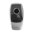 thumbnail image 1 of Funda de Llave de Auto TPU en Tono Plateado para Mercedes Benz Clase E (E200/E200L/E300/E300L/E320/E320L/E400) 2017 - Funda de Control Remoto de 3 Botones, 1 of 6