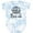 Tie Dye Blue, variant on Inktastic Mimi and Poppy Love Me Boys or Girls Baby Bodysuit