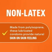 Durex Real Feel Avanti Bare Polyisoprene Non-Latex Condoms, 3 ct (Pack of 3)