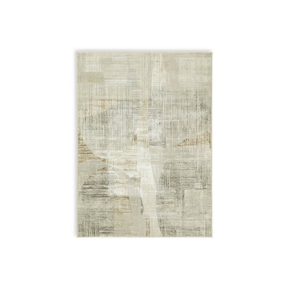 Signature Design by Ashley Truward Medium Gray & Caramel Abstract Rug