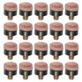 thumbnail image 1 of CHUANK 20 Pcs Embouts de Queue de Billard de Remplacement en Cuir Britannique, 1 of 7