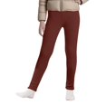 thumbnail image 4 of Girls Tights Fleece Lined Solid Slim Fit Stretchy Soft Warm Leggings Pants, 4 of 7