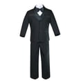 thumbnail image 5 of New Black Baby,Toddler & Boy Wedding Formal Tuxedo Suit S M L XL 2T 3T 4T 5,6-20, 5 of 7