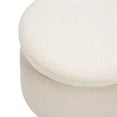 thumbnail image 6 of Namesake Enoki Modern Fabric Storage Ottoman in White Boucle, 6 of 11