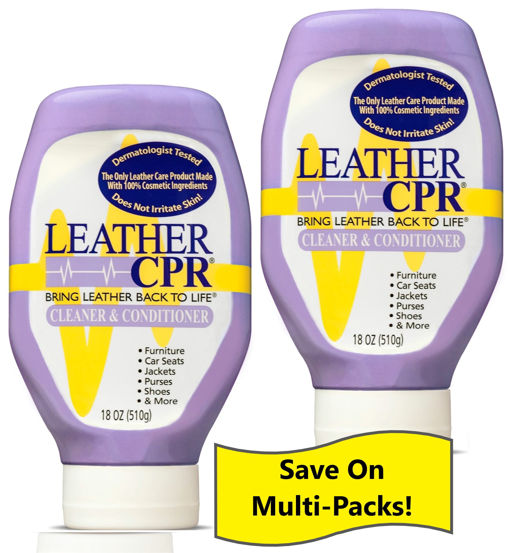 Leather CPR Cleaner & Conditioner 18oz Double Pack