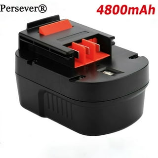 Powerextra 2-Pack 18 Volt 3700mAh Battery for Black & Decker HPB18  HPB18-OPE FS18FL FSB18 Firestorm 