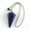 Lapis lazuli, variant on Flower of Life Dowsing Pendulum for Divination Cone Natural Crystal Pend~xp WY4-7 Chakra chain-Amethyst