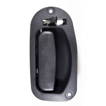 PT Auto Warehouse FO-2503A-RR2 - Inner Interior Inside Door Handle, Black - Extended Cab, Passenger Side Rear Fits select: 1997-2003 FORD F150, 1997-1999 FORD F250