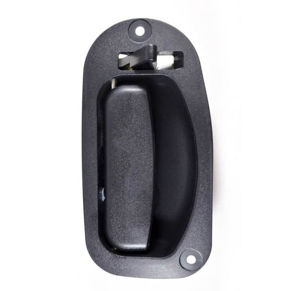 PT Auto Warehouse FO-2503A-RR2 - Inner Interior Inside Door Handle, Black - Extended Cab, Passenger Side Rear Fits select: 1997-2003 FORD F150, 1997-1999 FORD F250