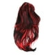 thumbnail image 2 of Pelucas de pelo largo y Pelucas de pelo rojo negro de color mezclado Pelucas de cosplay para mujer Baoblaze Pelucas de Pelo rizado largo, 2 of 8