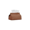 thumbnail image 1 of Dvruxg Leather Tissue Box with Pull-out Design for Bedroom, Living Room and Travel Use, Multi-functional Desktop Tissue Organiser, 1 of 5