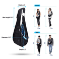 thumbnail image 2 of Bolsa transportadora para perros, bolsa transportadora para perros pequeños, bolsa transportadora para perros con correa ajustable para el hombro y cinturón de seguridad, mochila para perros y gatos d, 2 of 5