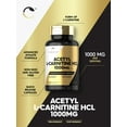 thumbnail image 2 of Acetyl L-Carnitine HCL Capsules 1000mg | 100 Count | Non-GMO and Gluten Free Supplement | By Carlyle, 2 of 8