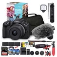 thumbnail image 1 of Canon EOS R50 Mirrorless Camera with 18-45mm Lens Creator Kit  (Black) + 64GB Card + Bag + More(International Model), 1 of 6