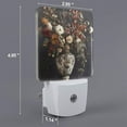 thumbnail image 2 of Fuzoiu Vintage Floral Vase A Print Dusk to Dawn LED Night Light with Light Sensor, Energy-Efficient Touch-Safe Night Lamp for Home, Office, and Kids' Rooms-EU, 2 of 7